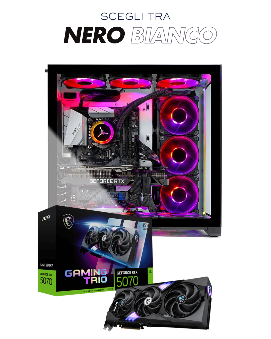 PC ULTRA: Intel i7 14700K, RTX 4070 SUPER, 32GB DDR5, SSD 1TB