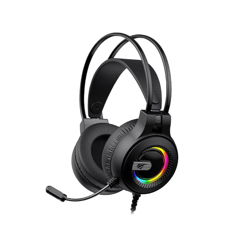 Havit H2040d cuffie gaming con cavo nero