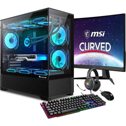 PC GAMING+MONITOR | RYZEN 8500G [5.0GHz] + 16GB RAM DDR5 + SSD M2 500GB + MONITOR 165HZ 1ms AOC GAMING