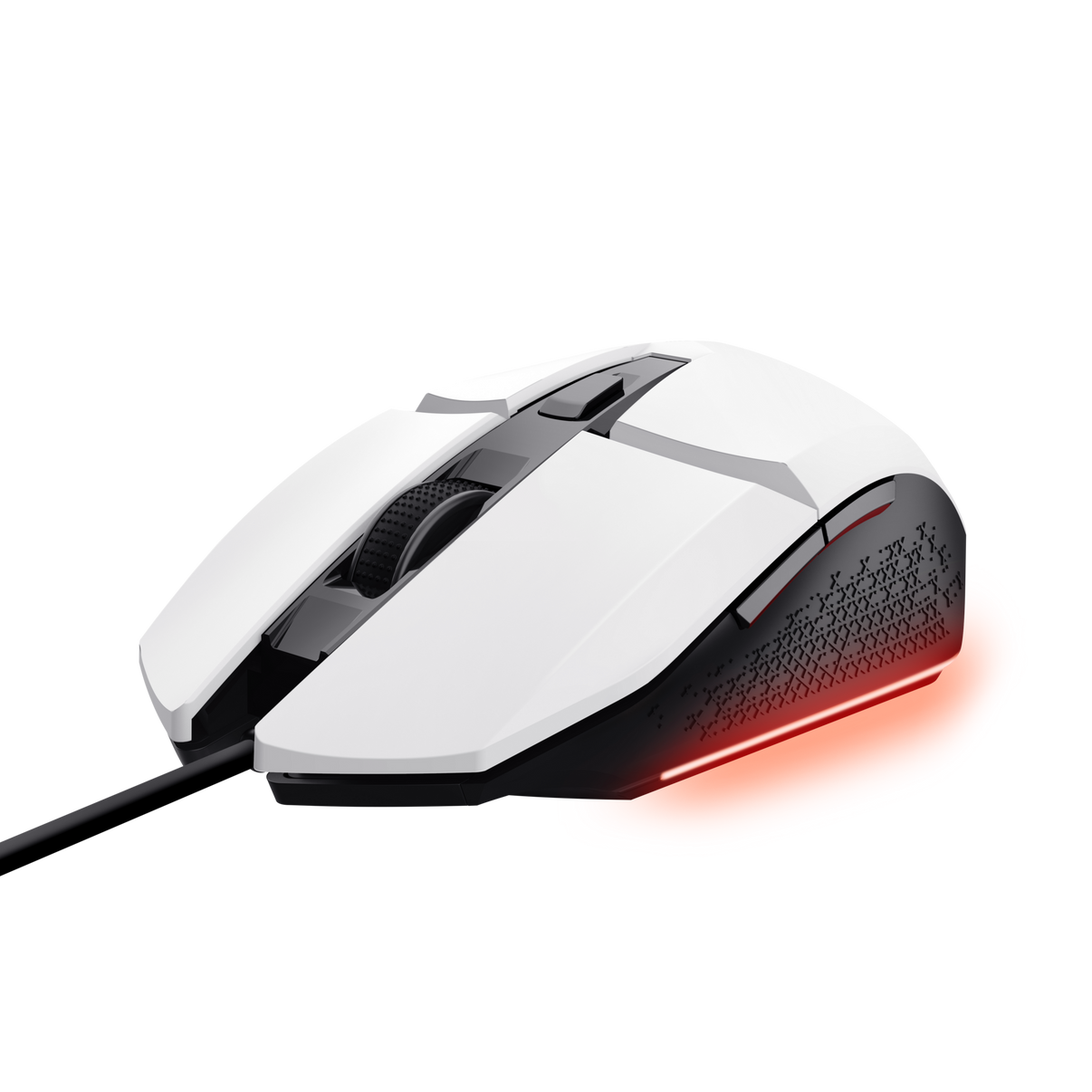 Trust GXT 109W Felox mouse gaming bianco