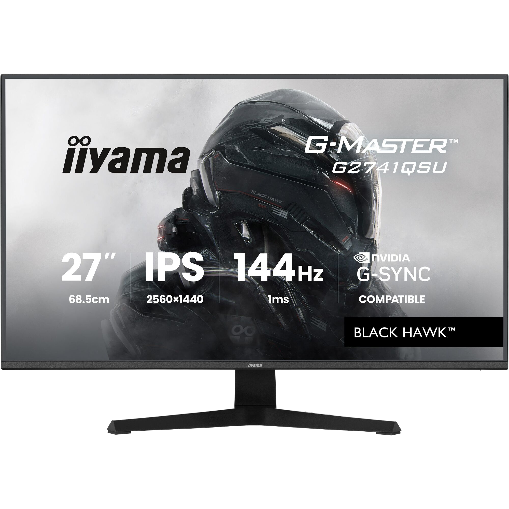 iiyama G-MASTER G2741QSU-B1 monitor gaming 27 pollici Quad HD