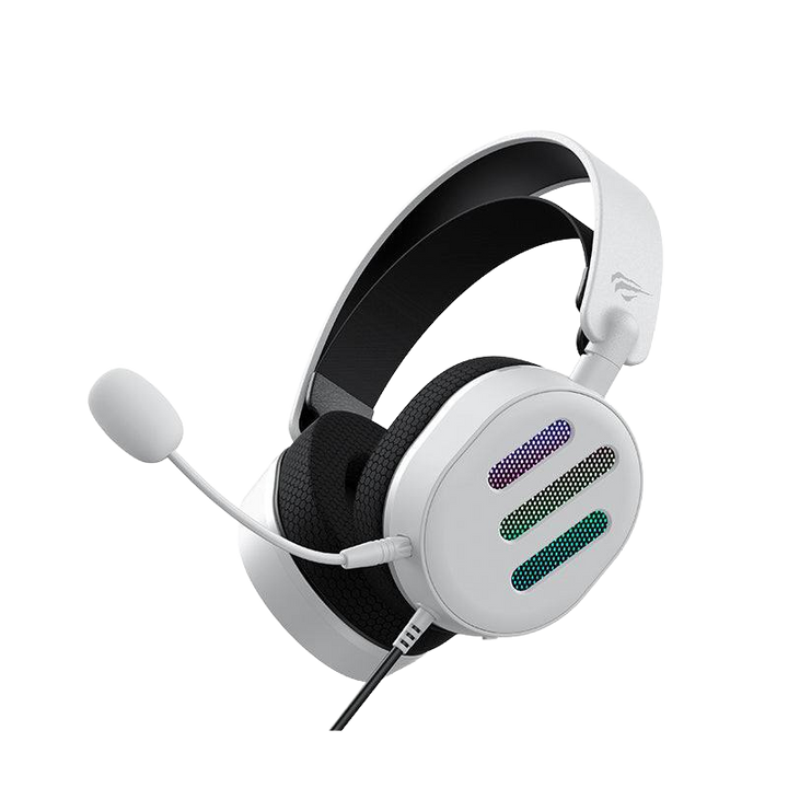 Havit H2038U - Cuffie gaming, nero e bianco