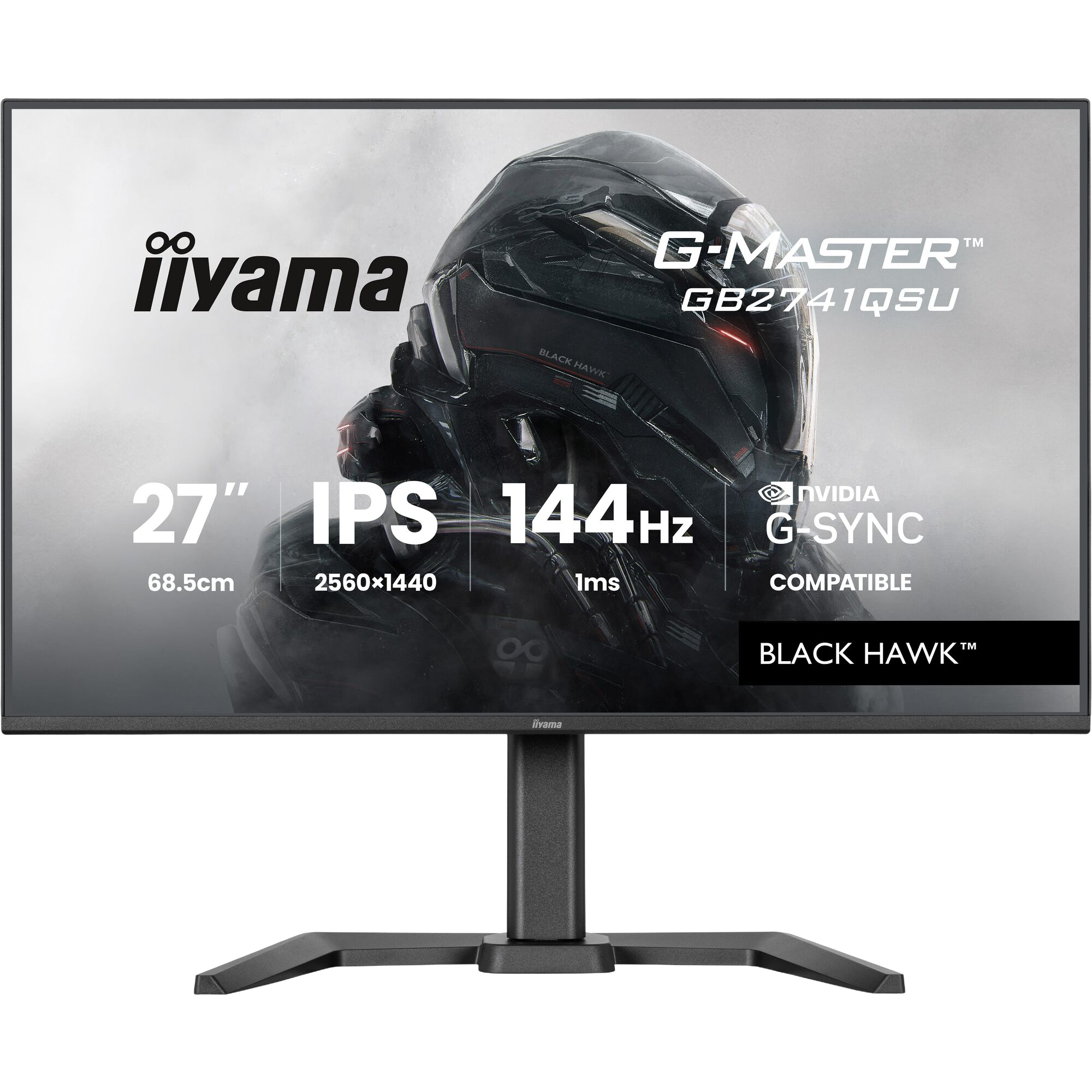iiyama G-MASTER GB2741QSU-B1 monitor gaming 27 pollici Quad HD