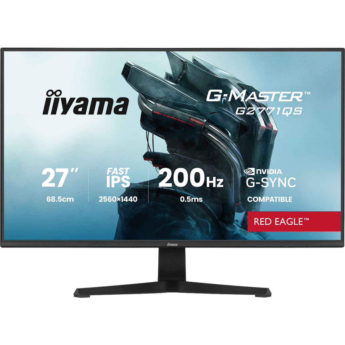 iiyama G-MASTER G2771QS-B1 monitor gaming 27 pollici Quad HD