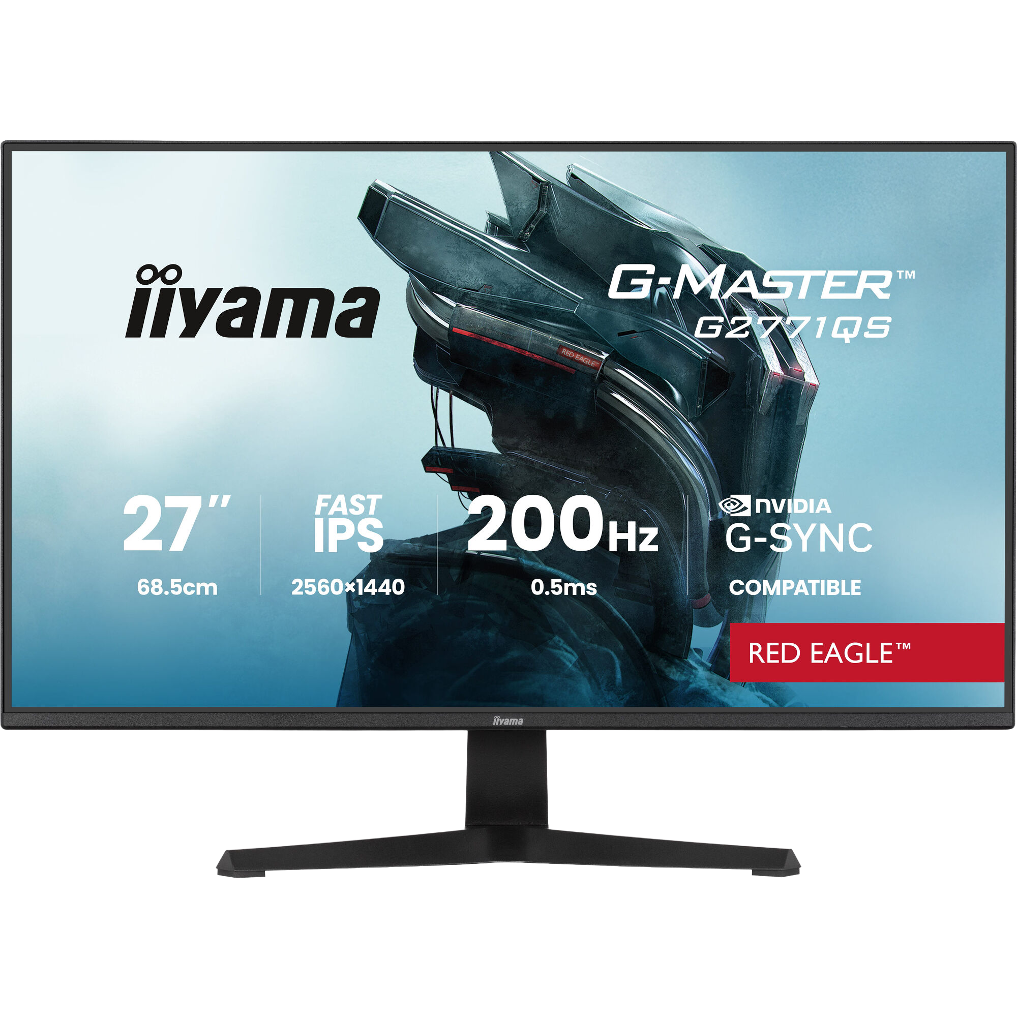iiyama G-MASTER G2771QS-B1 monitor gaming 27 pollici Quad HD