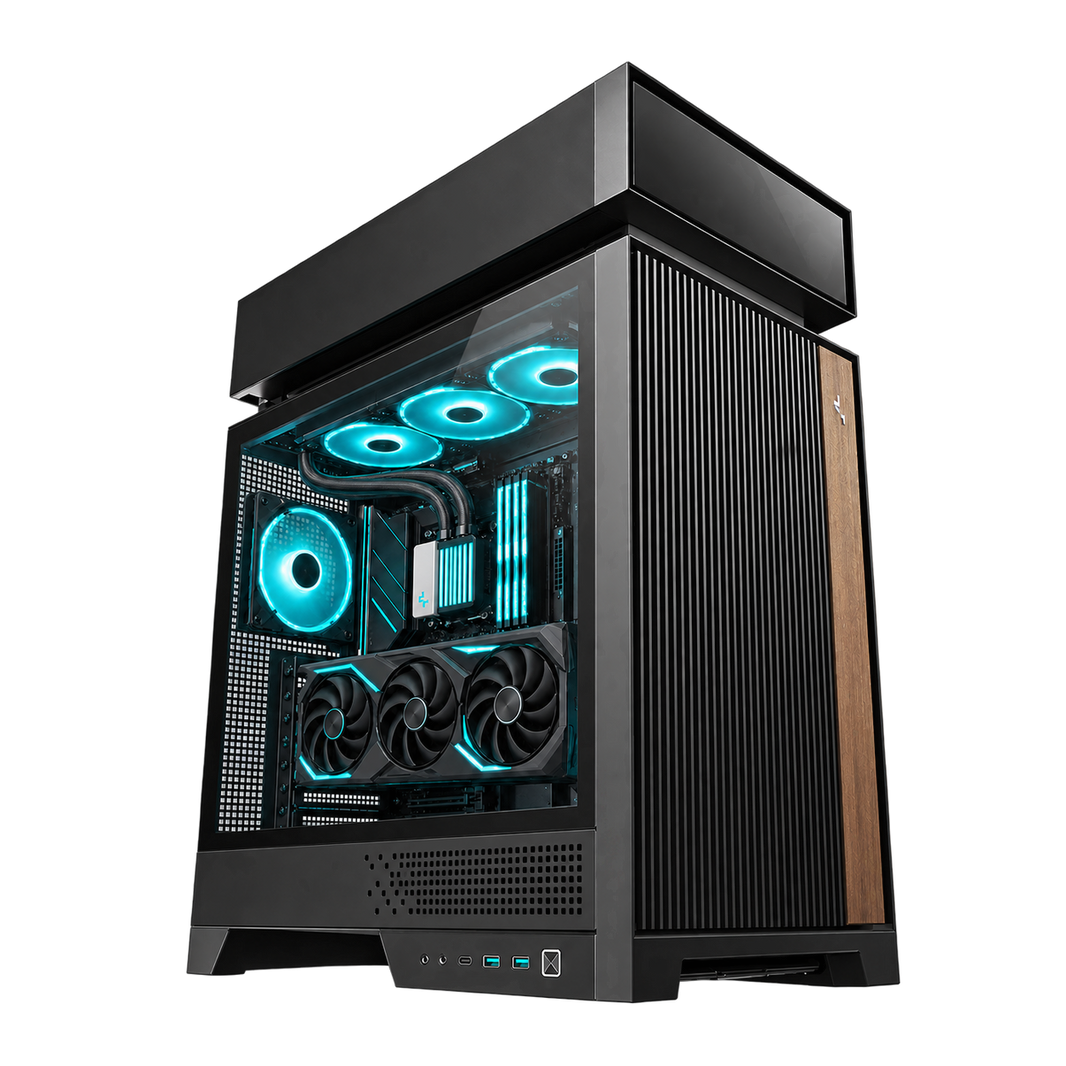 PC GAMING DEEPCOOL CRYO - RYZEN 7 7800X3D + RX 9060 XT 16GB GDDR6 + 16GB RAM DDR5 6000MHz + SSD M.2 NVMe 1TB
