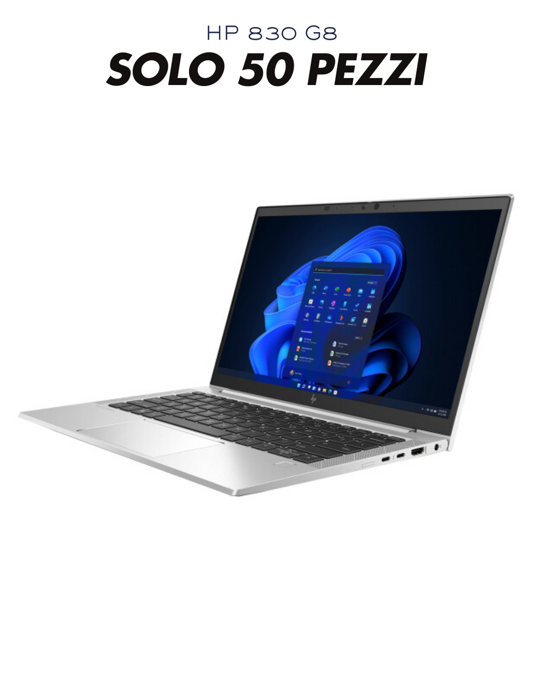 HP ELITEBOOK 830 G8, NOTEBOOK 13.3" FHD, INTEL CORE i7-1185G7, 16GB RAM, 512GB SSD NVMe, WINDOWS 11 PRO