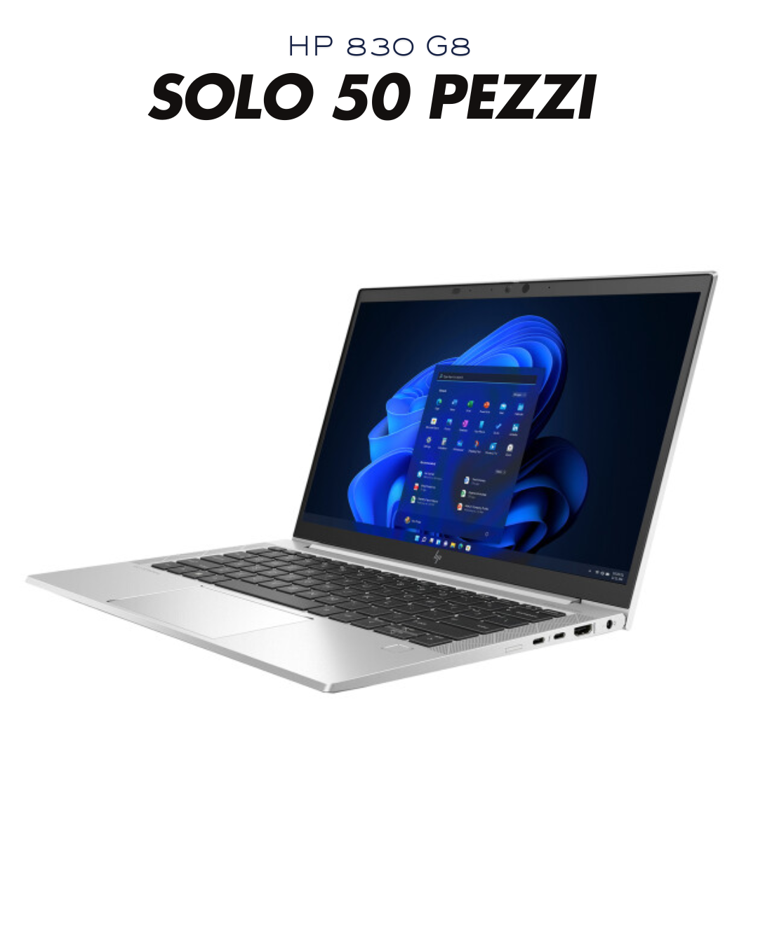 HP ELITEBOOK 830 G8, NOTEBOOK 13.3" FHD, INTEL CORE i7-1185G7, 16GB RAM, 512GB SSD NVMe, WINDOWS 11 PRO