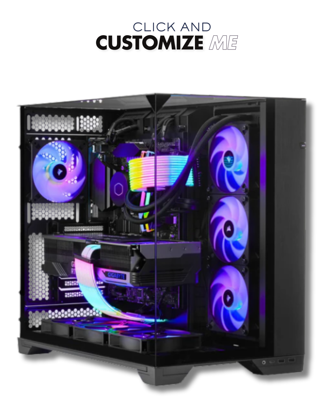 PC GAMING MADAME - ARC A770 16GB GDDR6 + RYZEN 5 9600X 5.3GHz + 16GB RAM DDR5  + M.2 NMVe 500GB