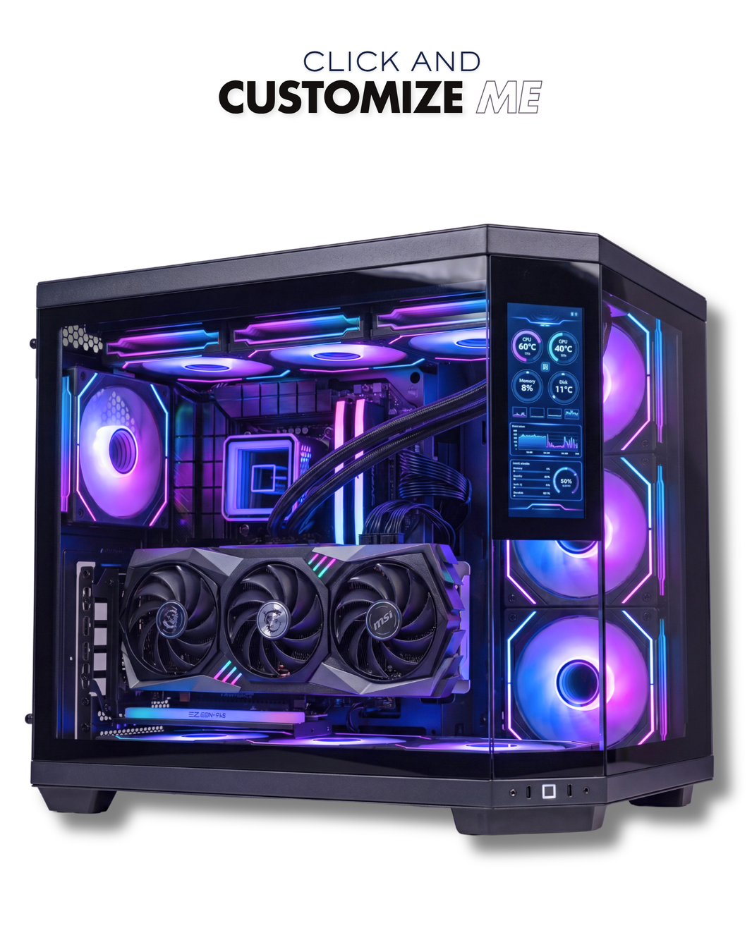 [CUSTOM] PC GAMING INFERNUS - RYZEN 9 [9950X3D] 5.7GHz + RTX 5080 16GB GDDR7 - 64GB RAM DDR5 6000MHz RGB + M.2 NMVe 1TB