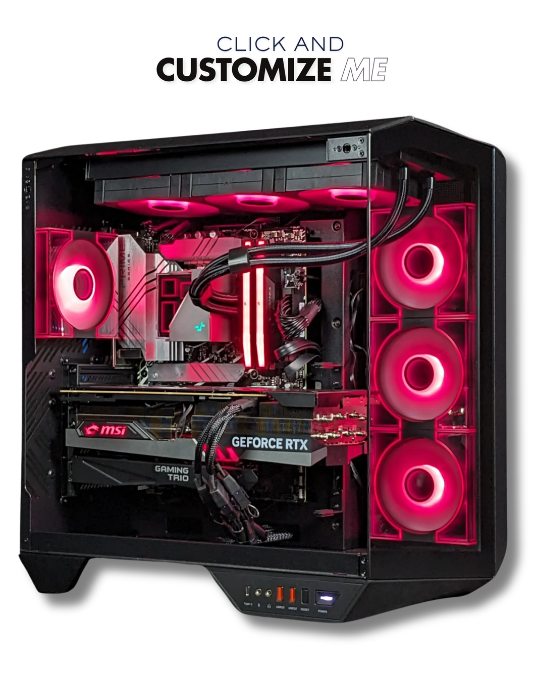 PC GAMING TERMINATOR - RTX 5070 12GB GDDR7 + RYZEN 5 7600X 5.3GHz + 32GB RAM DDR5 6000MHz + SSD M2 1TB