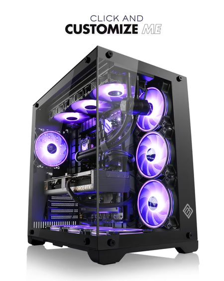 PC GAMING TITAN - RTX 5070Ti GAMING PRO 3X 16GB GDDR7 + RYZEN 5 9600X 5.4GHz + 32GB RAM DDR5 6000MHz + SSD M.2 1TB