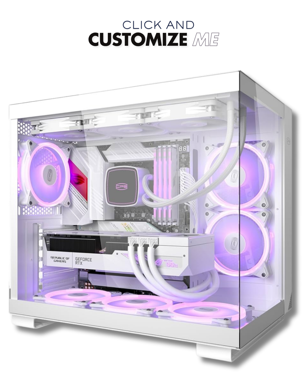 PC GAMING BLACKNOVA - RYZEN 7 7800X3D + RTX 5070 12GB GDDR7 - 32GB RAM DDR5 6000MHz RGB + M.2 NMVe 1TB