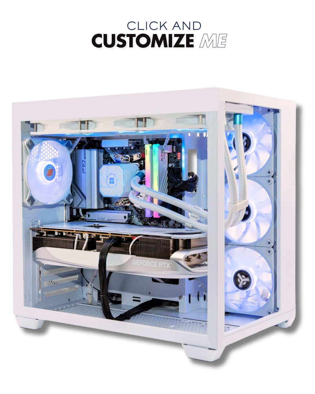 PC GAMING HELLFIRE - RYZEN 5 7600X 4.7GHz + RTX 5060 8GB GDDR7 + 16GB RAM DDR5 5600MHz + SSD M2 500GB