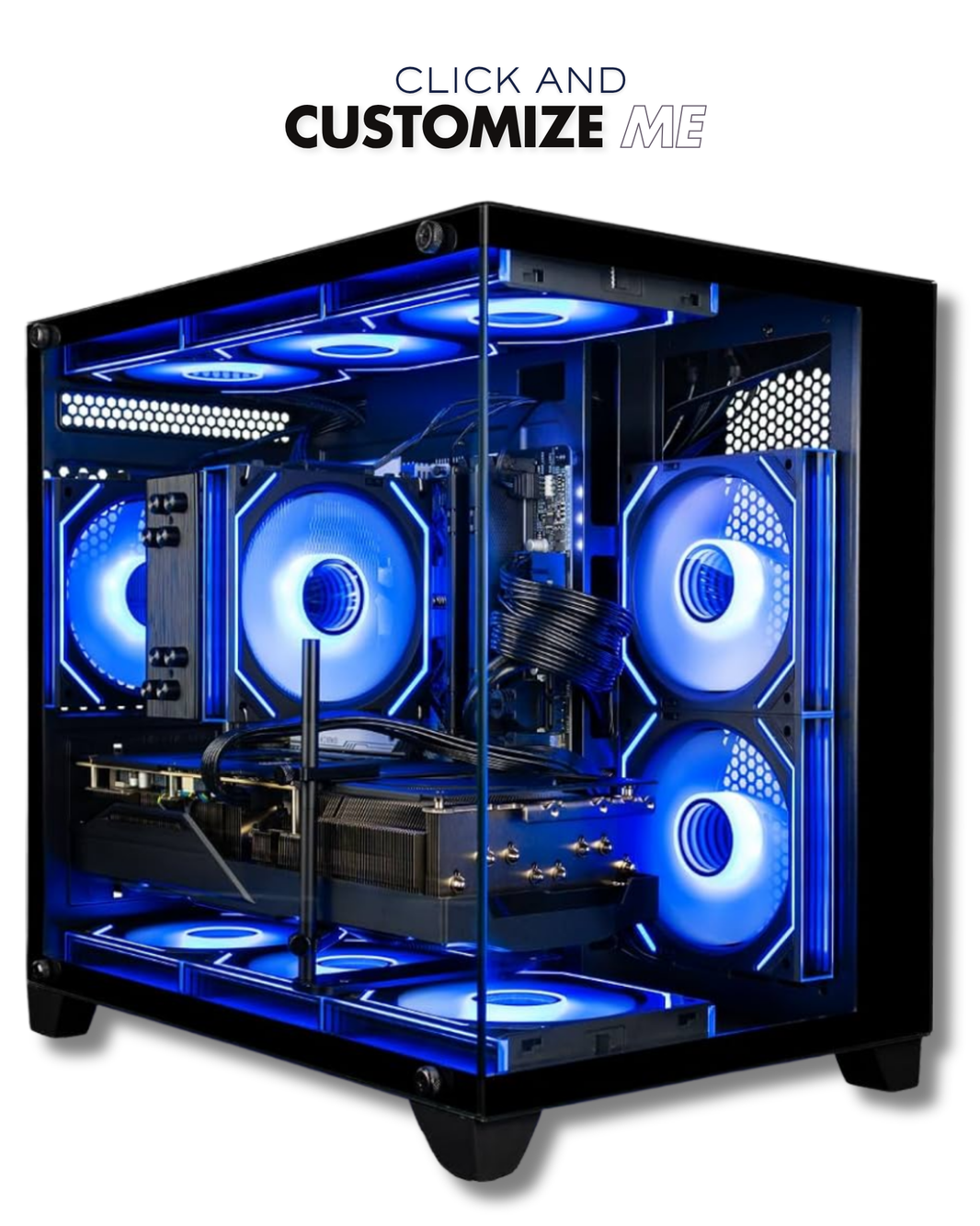 PC GAMING HELLSTORM - RYZEN 7 5700X3D + RX 9060XT 16GB GDDR6 - 32GB RAM DDR4 3600MHz + SSD M.2 1000GB