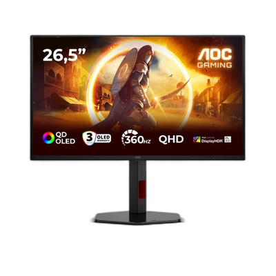 AOC Q27G4SDR - Monitor gaming 26,5" Quad HD QD-OLED