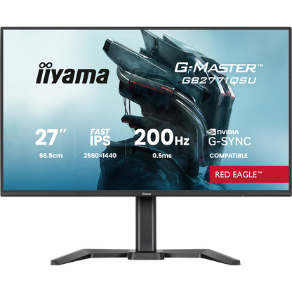 iiyama G-MASTER GB2771QSU-B1 monitor gaming 27 pollici Quad HD