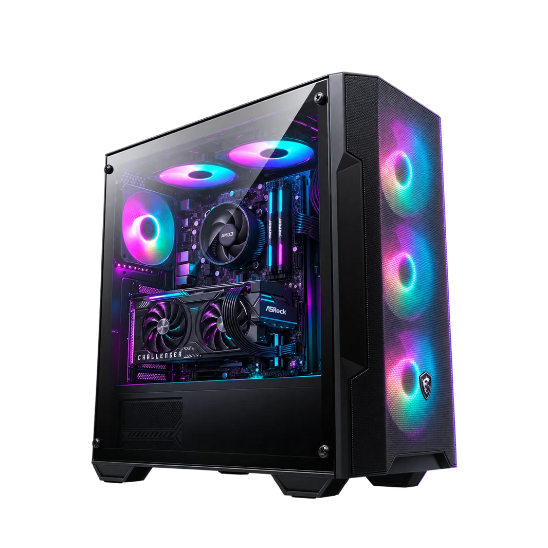 PC GAMING CYBER TEMPLE — build Minimal Gamers