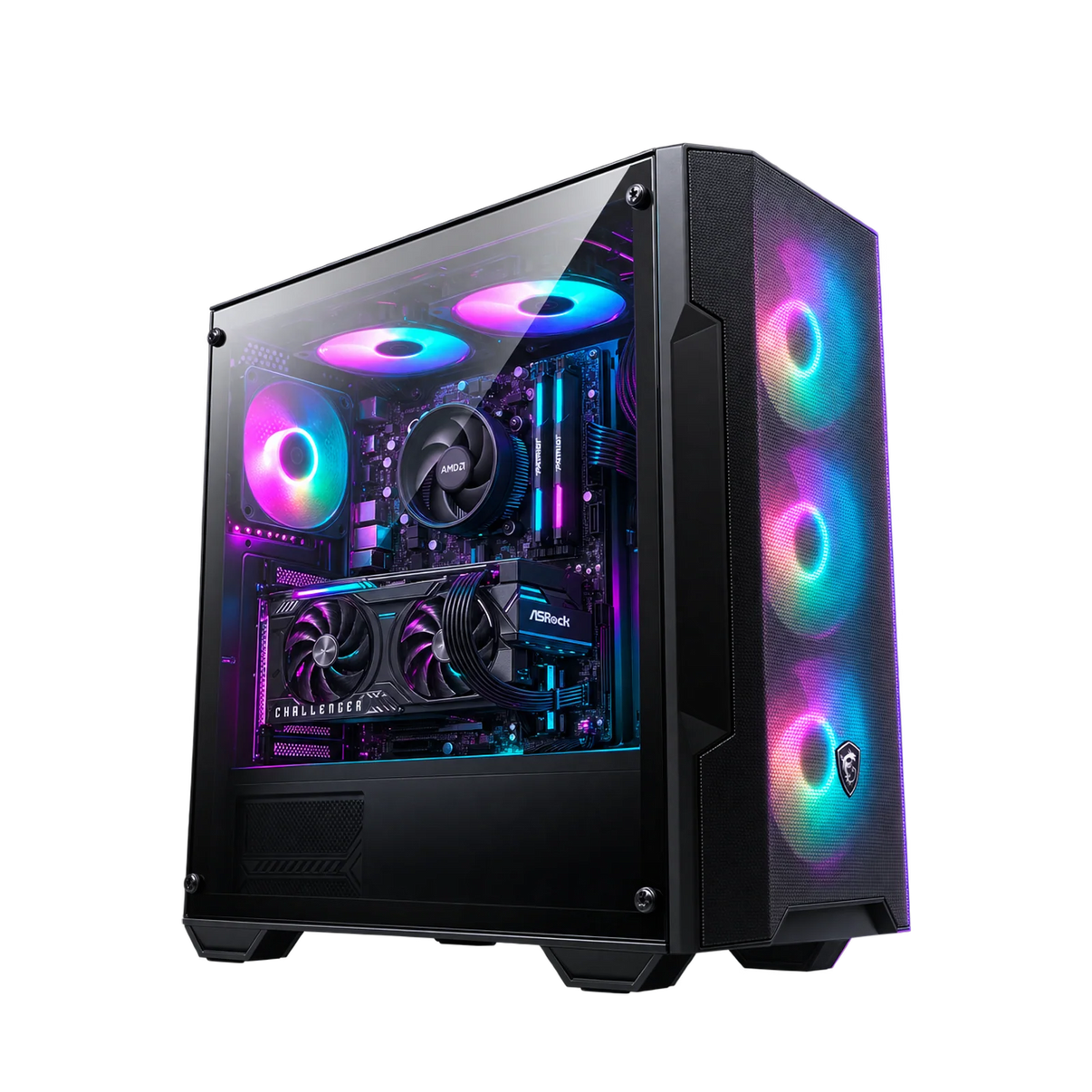 PC GAMING CYBER TEMPLE — build Minimal Gamers