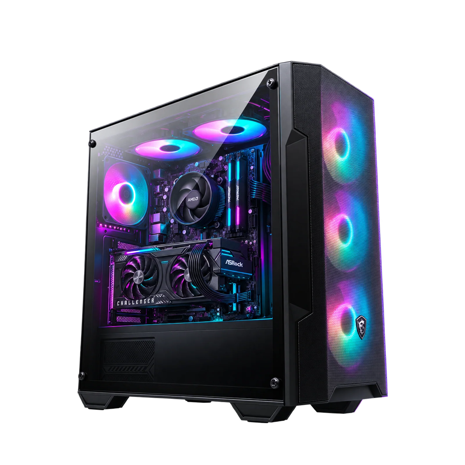 PC GAMING CYBER TEMPLE — build Minimal Gamers