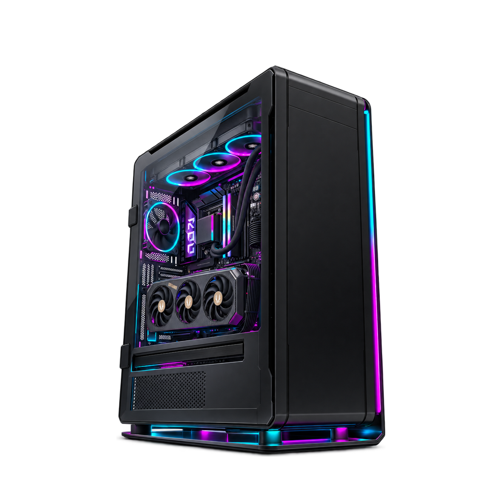 PC GAMING DRAGO NERO — render illustrativo della configurazione