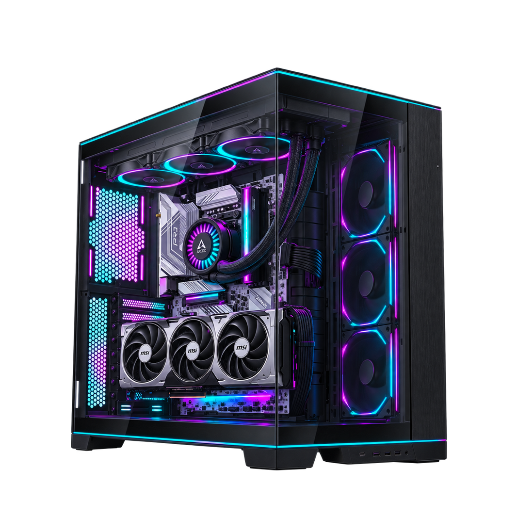 PC GAMING GLASS PHANTOM — build Minimal Gamers