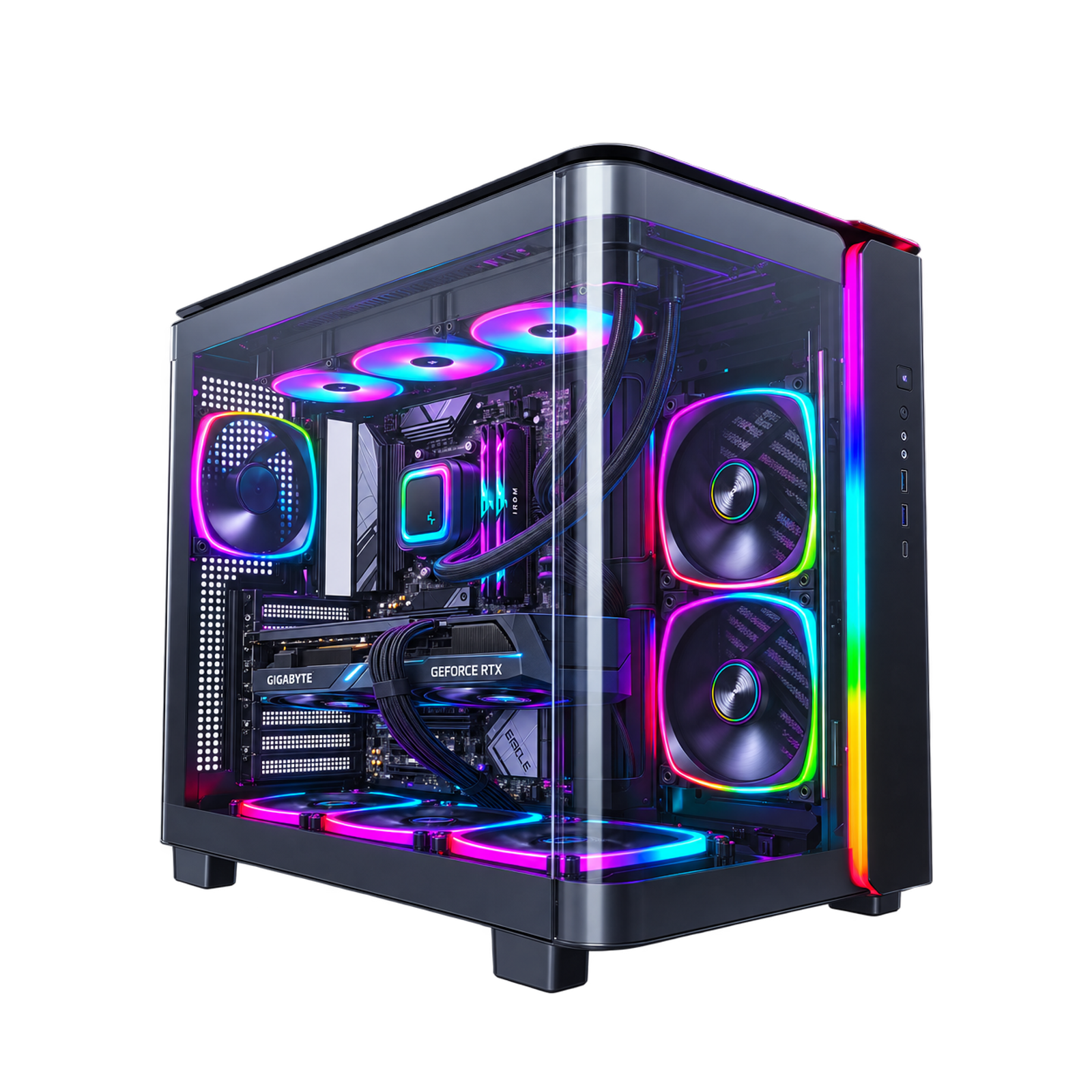 PC GAMING KING NEBULA — render illustrativo della configurazione