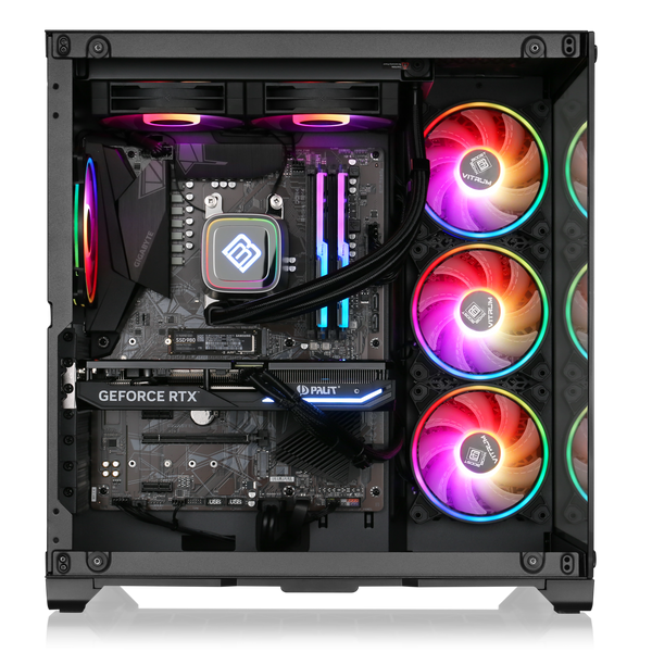 PC GAMING - RYZEN 5 9600X 5.4GHz + RTX 4070 SUPER 12GB GDDR6x + 32GB RAM DDR5 6000MHz + SSD M2 1000