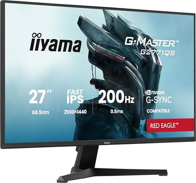 iiyama G-MASTER G2771QS-B1 - Monitor gaming 27" Quad HD