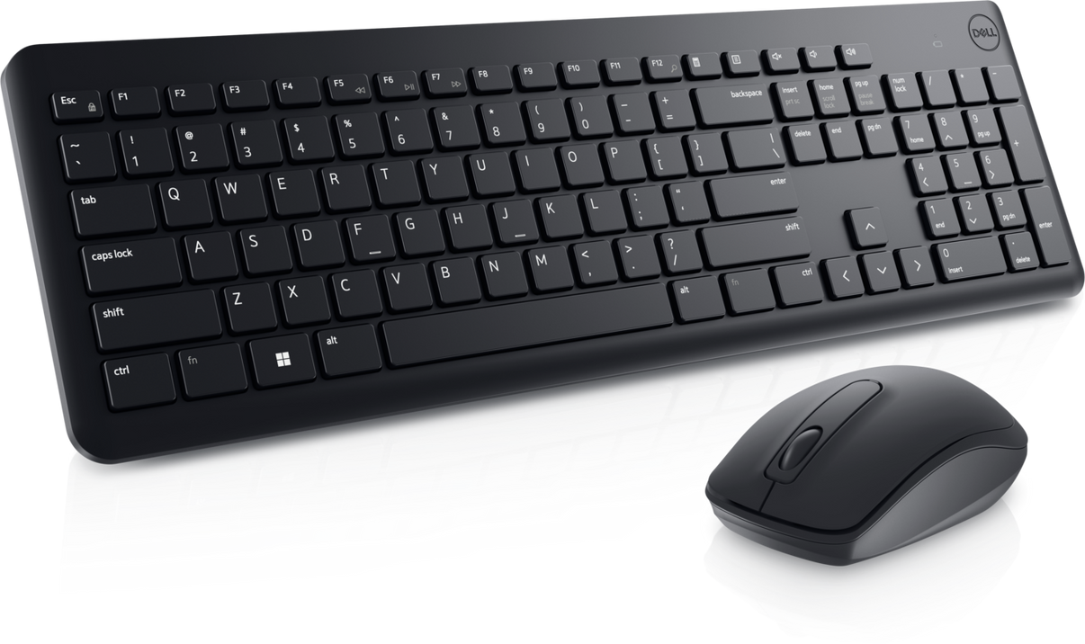 Dell KM3322W kit tastiera e mouse wireless nero