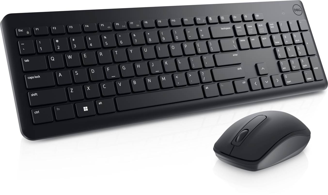 Dell KM3322W kit tastiera e mouse wireless nero