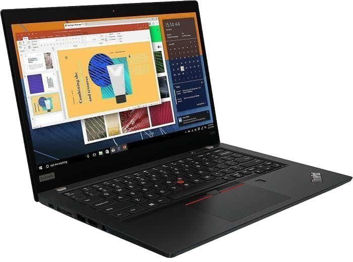 Notebook Lenovo ThinkPad X390 ricondizionato, vista tre quarti