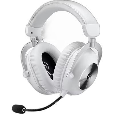 Logitech G PRO X 2 LIGHTSPEED - Cuffie gaming wireless, bianco