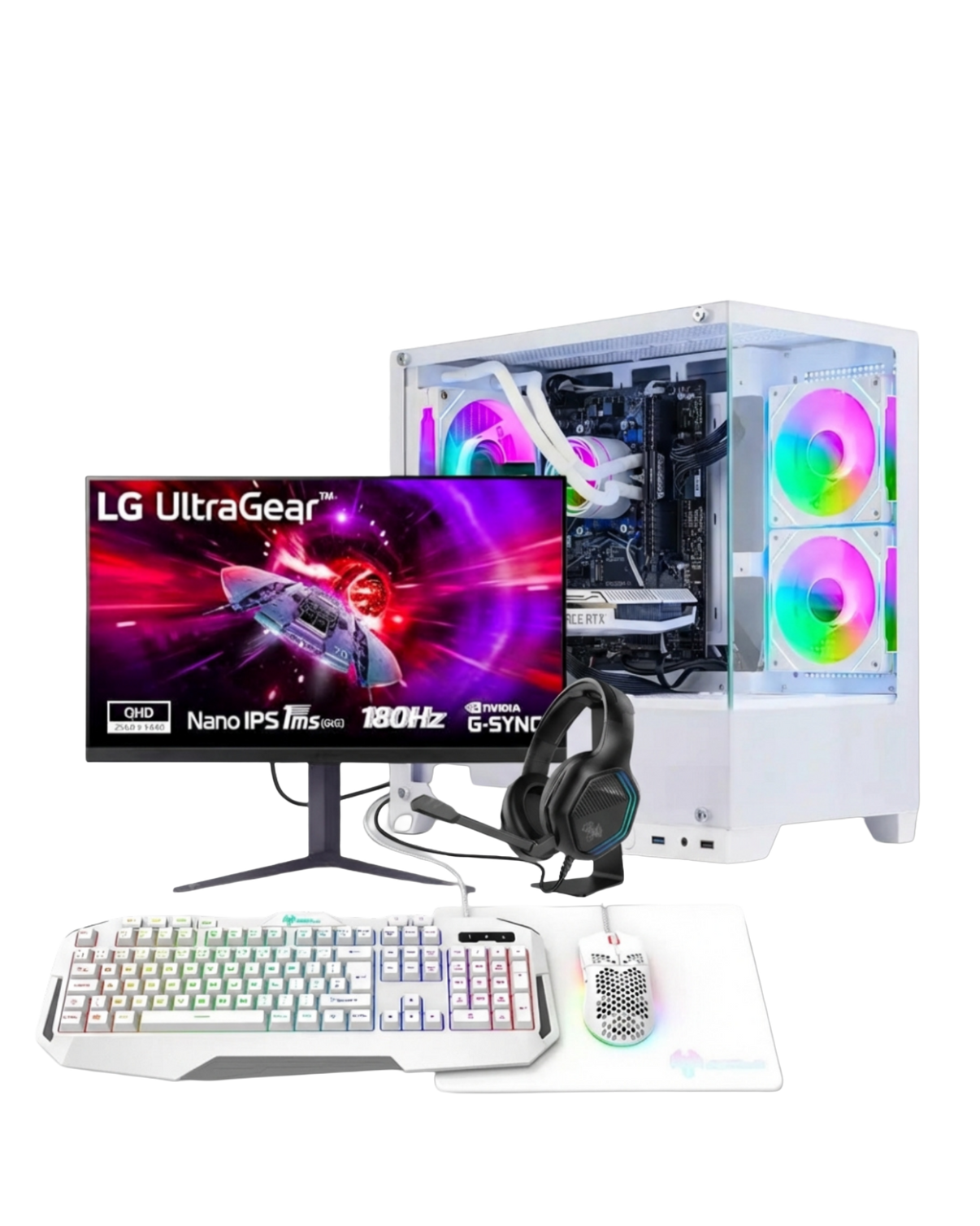 Bundle PC Gaming Minimal Gamers con RTX 3050, monitor 180Hz e kit gaming