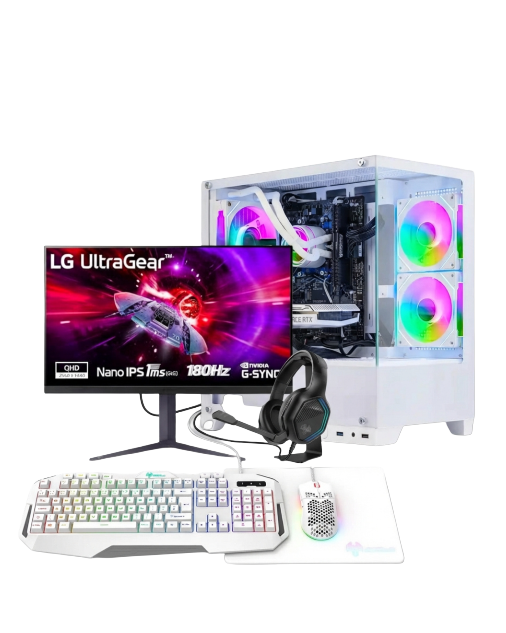 Bundle PC Gaming Minimal Gamers con RTX 3050, monitor 180Hz e kit gaming