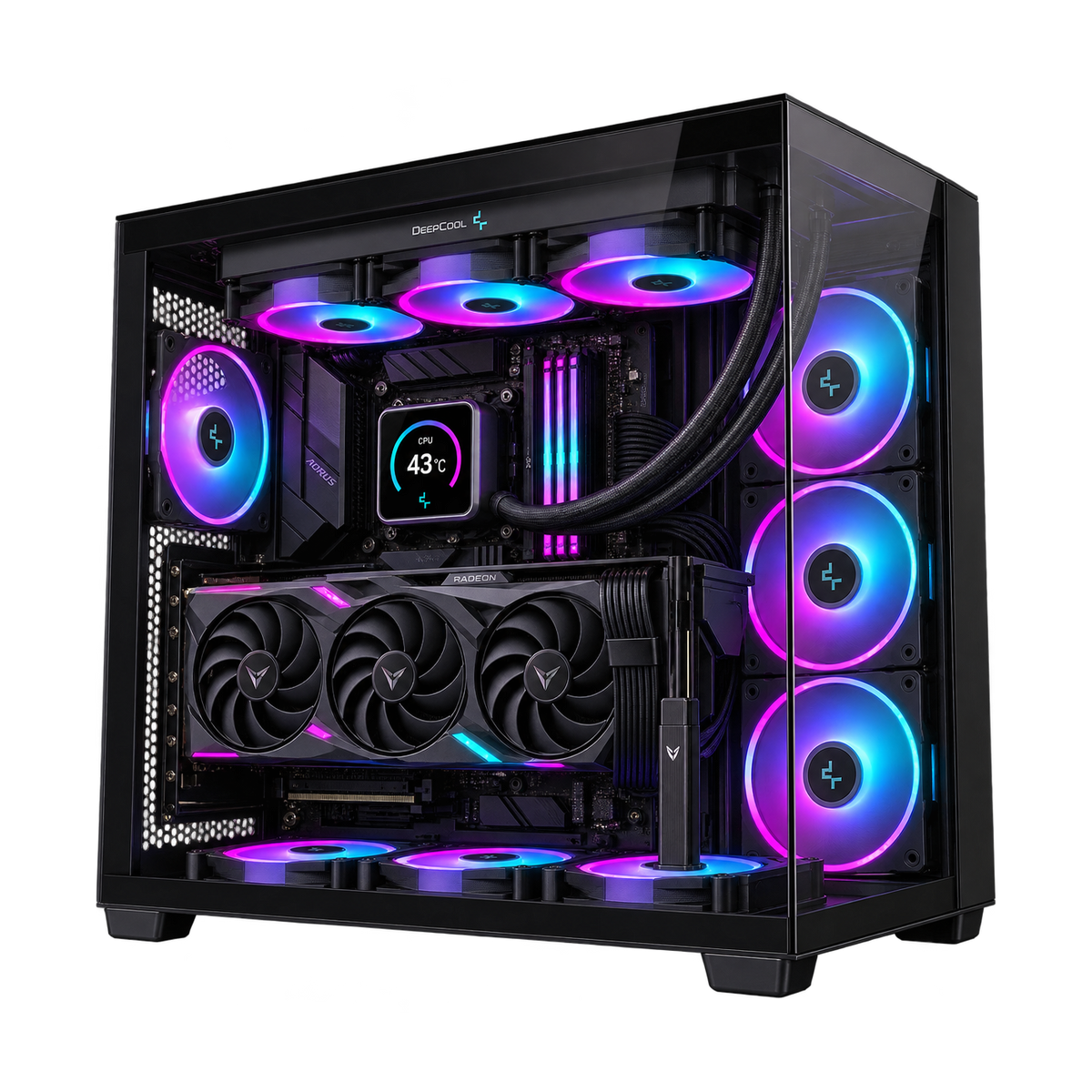 PC Gaming ARES con RX 9070 XT e AIO 360, doppio vetro e case configurabile fra 27 modelli
