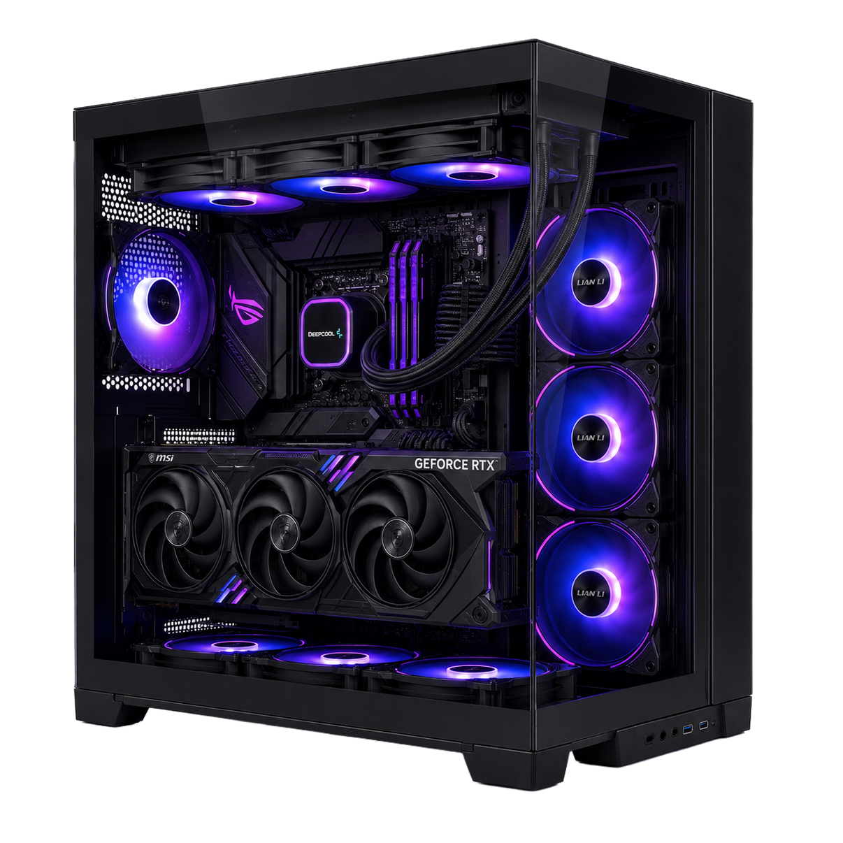 PC Gaming BLACKNOVA Minimal Gamers — vista prodotto trasparente