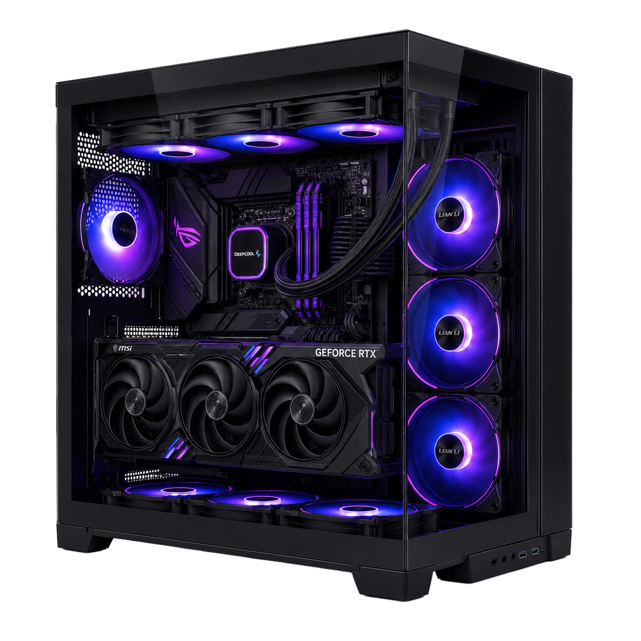 PC Gaming BLACKNOVA Minimal Gamers — vista prodotto trasparente