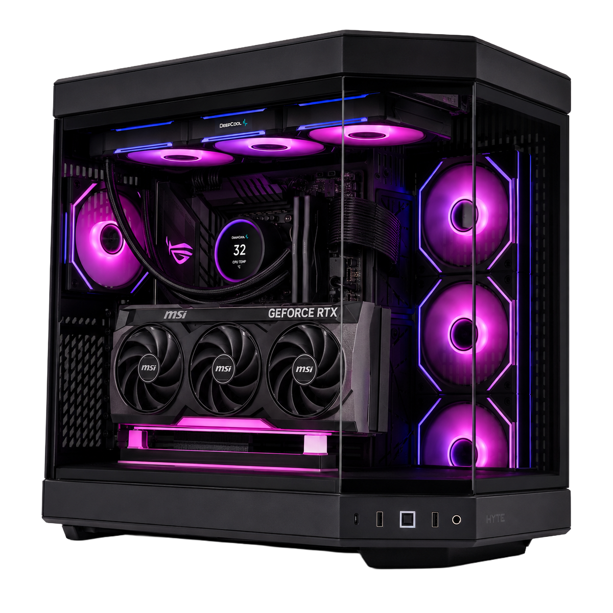 <tc>PC GAMING</tc> HELLFIRE - RYZEN 5 7600X 4.7GHz + <tc>RTX</tc> 5060 8GB GDDR7 + 16GB <tc>RAM</tc> DDR5 5600MHz + SSD M2 500GB