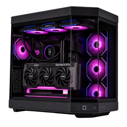 PC Gaming HELLFIRE Minimal Gamers — vista prodotto trasparente
