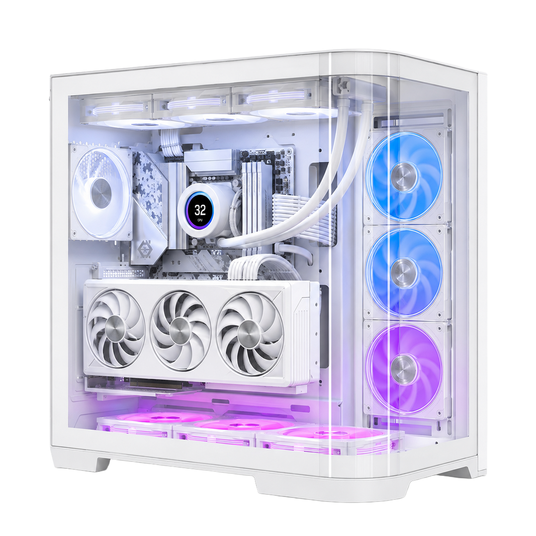 PC Gaming HELLSTORM Minimal Gamers — vista prodotto trasparente