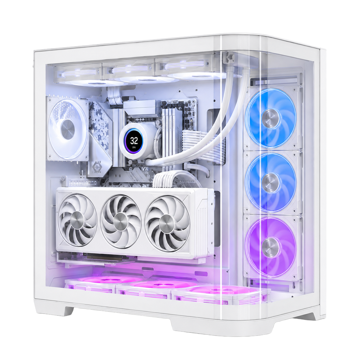 PC Gaming HELLSTORM Minimal Gamers — vista prodotto trasparente