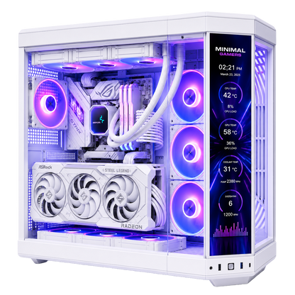 PC Gaming INFERNUS Minimal Gamers — vista prodotto trasparente
