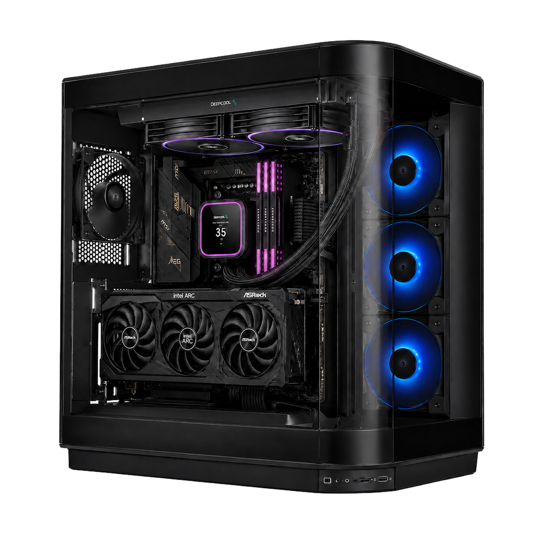 PC Gaming MADAME Minimal Gamers — vista prodotto trasparente