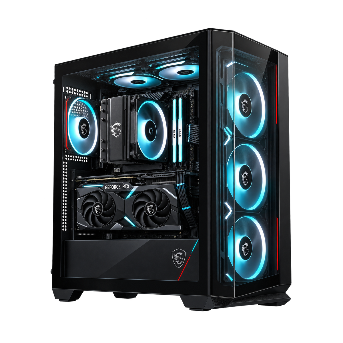 PC Gaming MSI VIPER con RTX 5060 Ti, doppio vetro e case configurabile fra 27 modelli