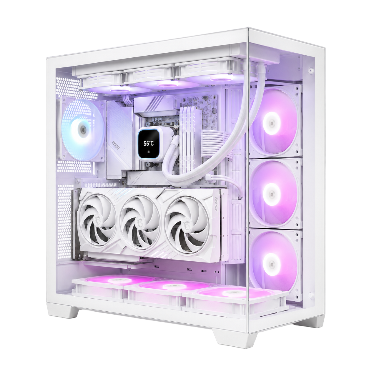 PC Gaming PERFY Minimal Gamers — vista prodotto trasparente