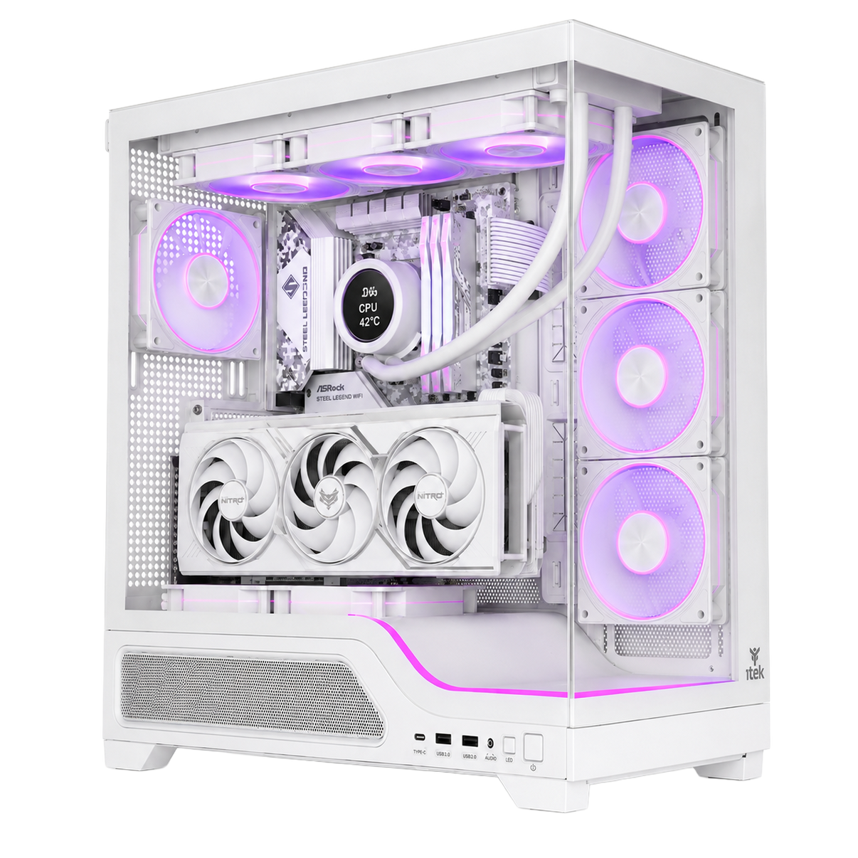 PC Gaming PREDATOR Minimal Gamers — vista prodotto trasparente