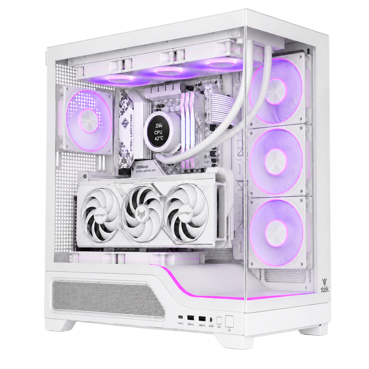 PC Gaming PREDATOR Minimal Gamers — vista prodotto trasparente