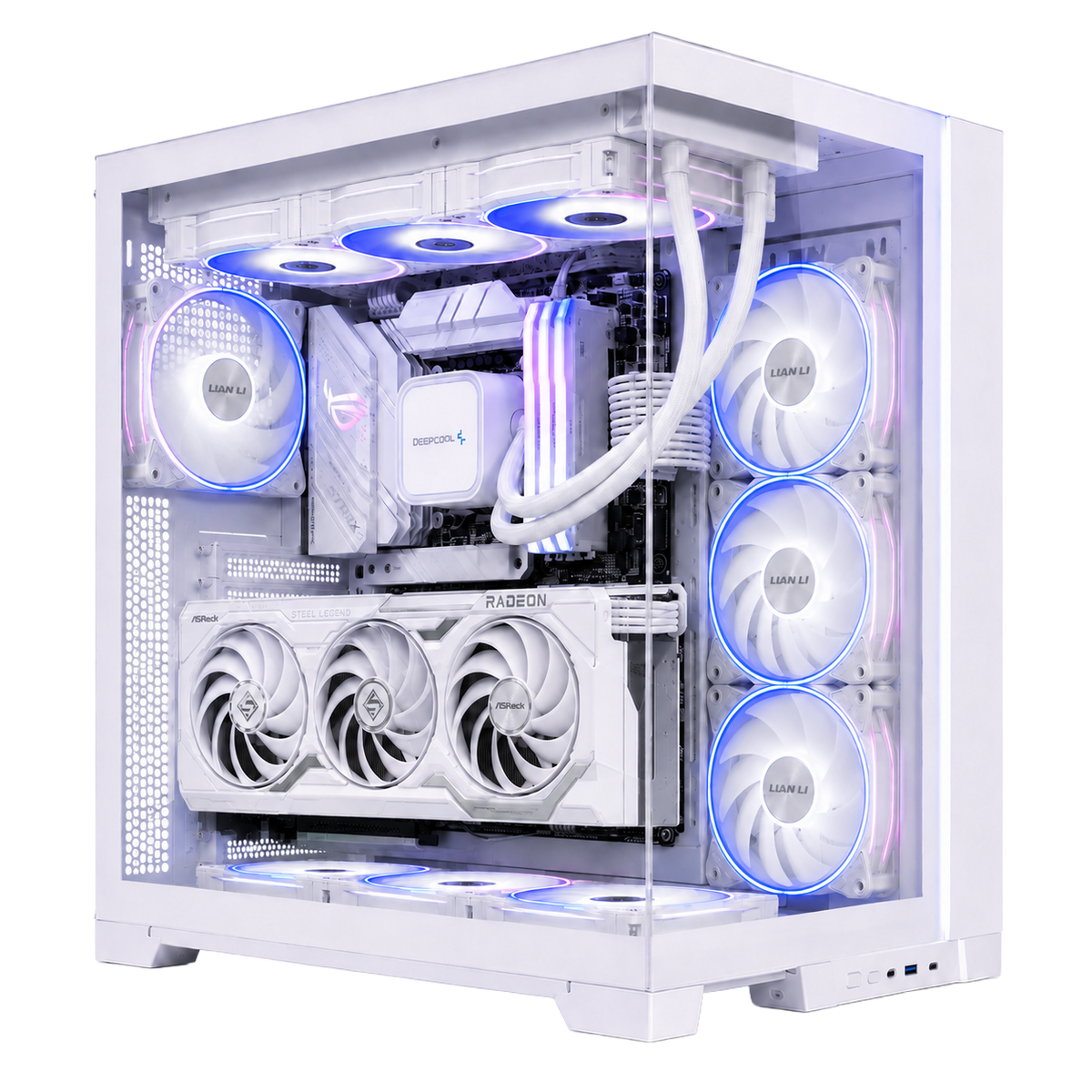 <tc>PC GAMING</tc> REX - RX 9060XT 16GB GDDR6 + RYZEN 5 7600X 5.3GHz + 16GB <tc>RAM</tc> DDR5 6000MHz RGB + M.2 NMVe 500GB