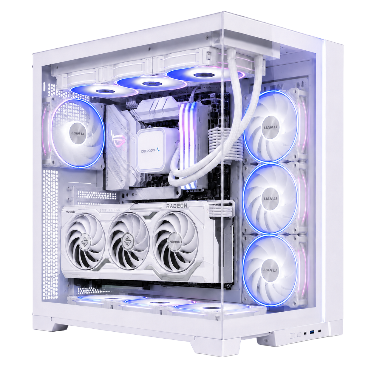 PC Gaming REX Minimal Gamers — vista prodotto trasparente